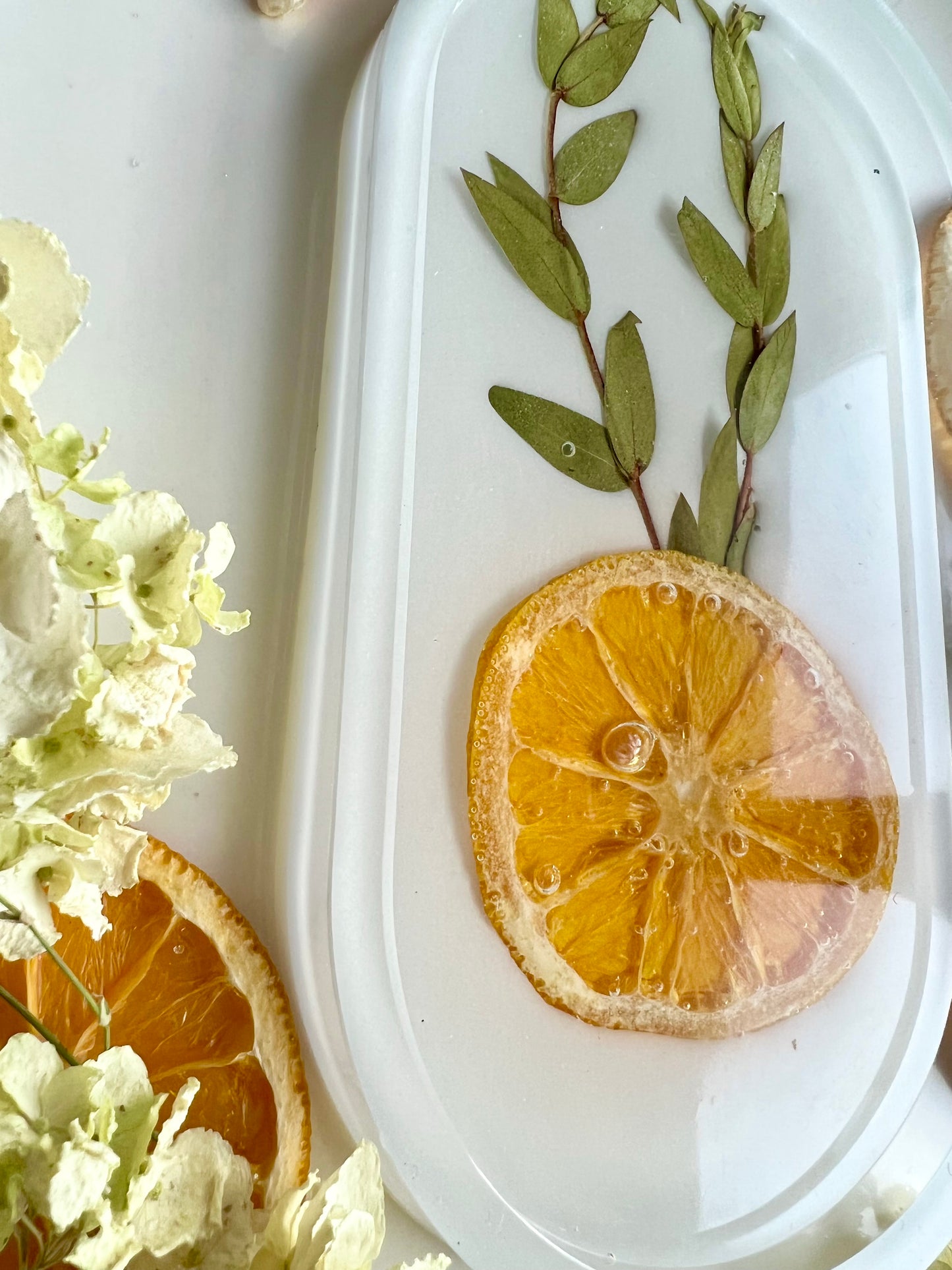 Sprigs of Orange Tray