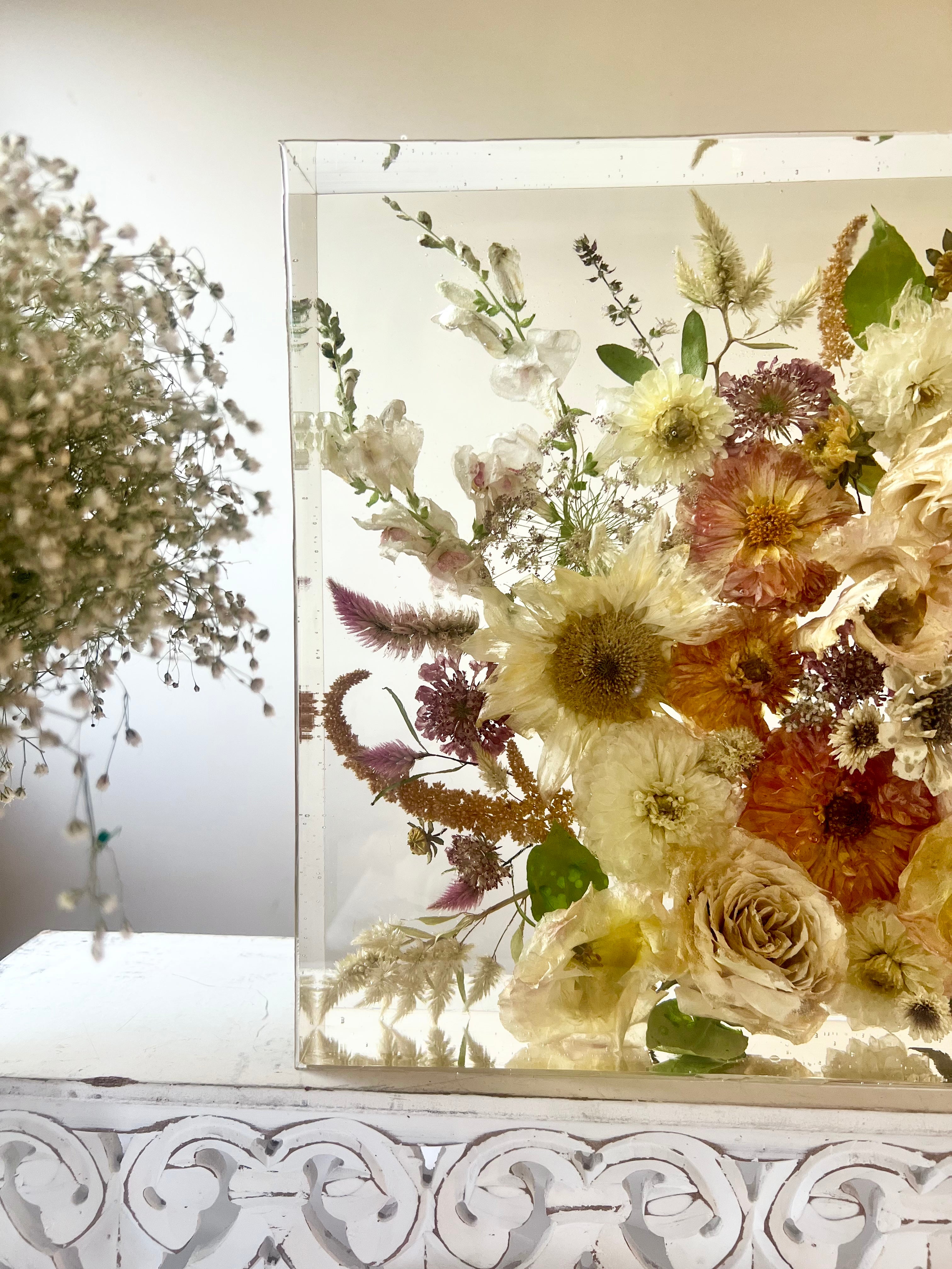 Floral Preservation Block