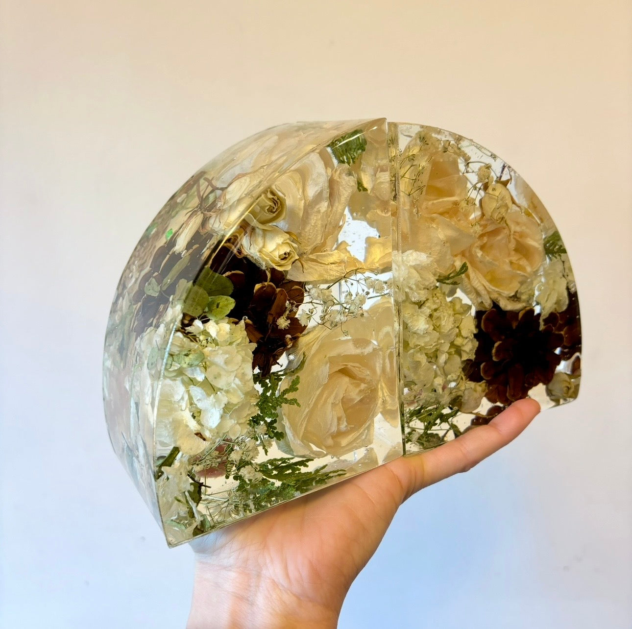 Bookends - Wedding Preservation Keepsake Gift (Set of 2)