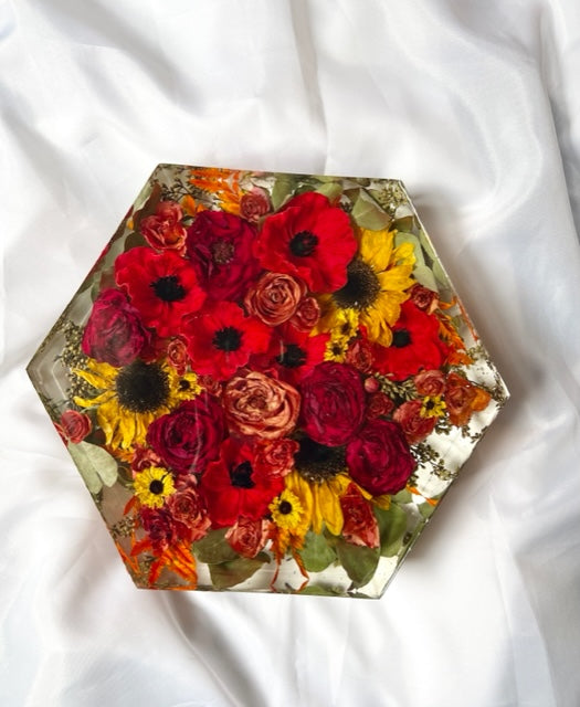 Floral Preservation Hexagon